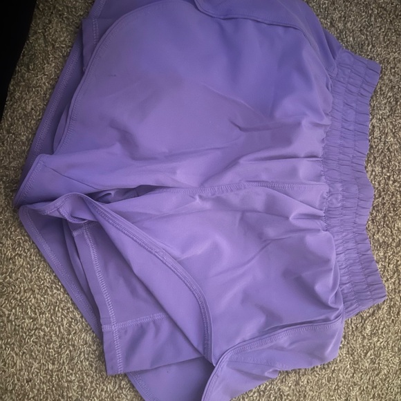 Avia Women's Athletic Shorts in Lavender - Picture 1 of 2